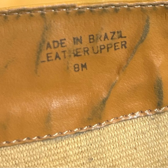 Size 8M-MIA brand well loved mustard color boots. Leather upper 💛See photos - Picture 8 of 8